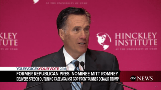 What A Wasted Opportunity, Mitt!