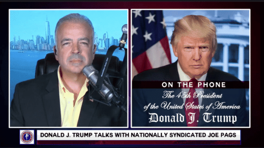 The 45th President of the United States - Donald J. Trump Joins Pags