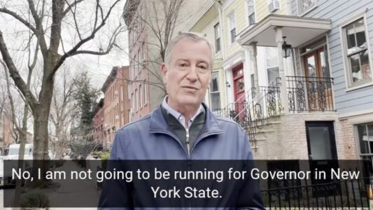 START SPREADING THE NEWS! De Blasio WILL NOT Run for Governor of New York