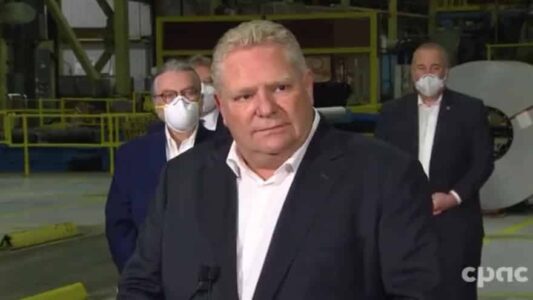 WATCH: Leader of Ontario Says Canada ‘Done’ with Covid Regulations