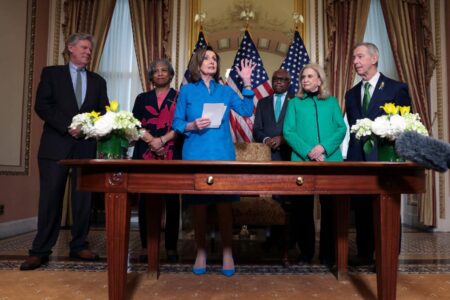 THAT’LL SHOW PUTIN! Pelosi Says She Plans on ‘Reading a Poem Written by Bono About Ukraine’