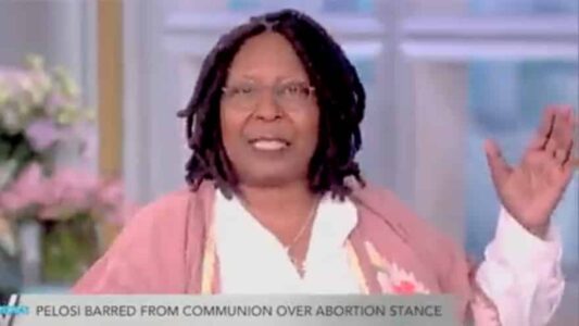 WRONG VIEW: Whoopi Says It’s Not Up to ‘Archbishops’ to Decide Who Receives Communion