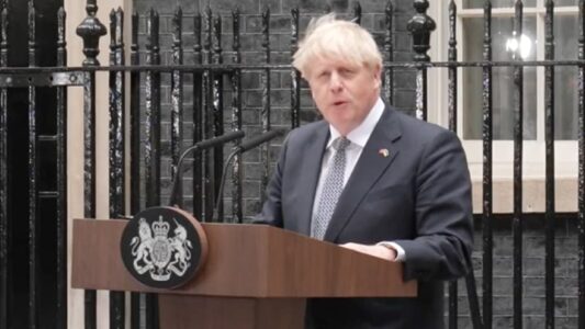 BORIS GOES DOWN: Johnson Quits as British Prime Minister