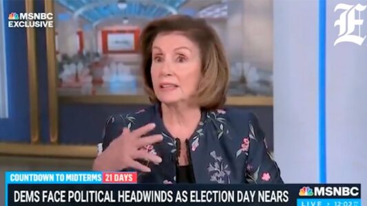 PROBLEM SOLVED! Pelosi Says Americans Have to ‘Change the Subject’ When Talking About Inflation