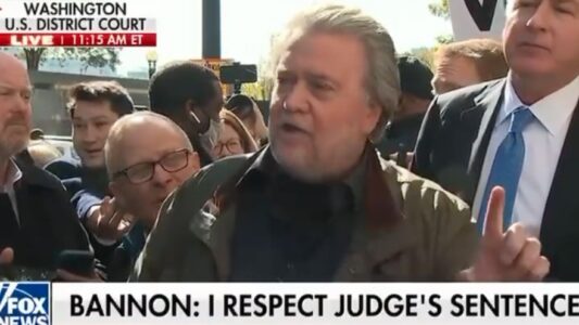 BREAKING: Steve Bannon Sentenced to 4 Months in Prison for ‘Contempt of Congress’