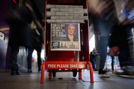 Liz Truss is OUT after less than two months