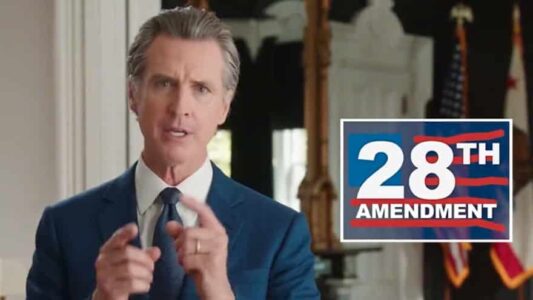 GAVIN GOES FOR THE GUNS: Newsom Proposes Constitutional Amendment to Limit Firearms