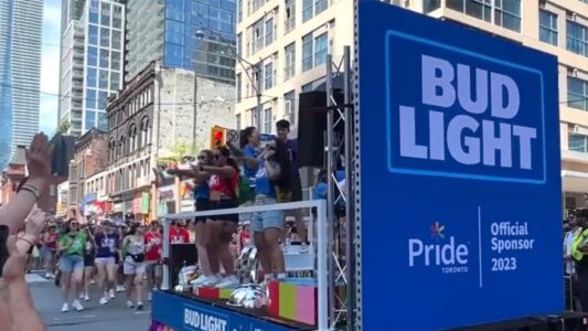 BEER BACKLASH! Bud Light Doubles Down on Trans, Sponsors Toronto Pride Parade