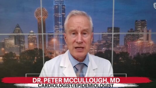 WATCH: Here's the Therapy Dr Peter McCullough Suggests for the Jabbed