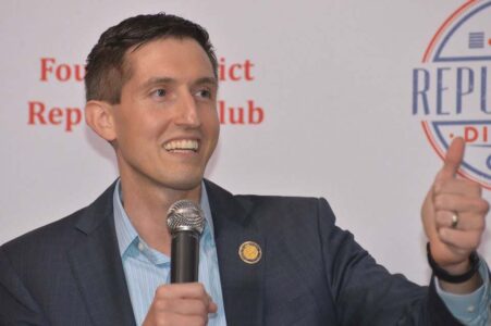 Pags Grills State Rep Adam Morgan
