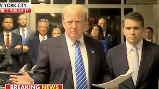 TRUMP in COURT: ‘This All Comes from Biden and the White House’