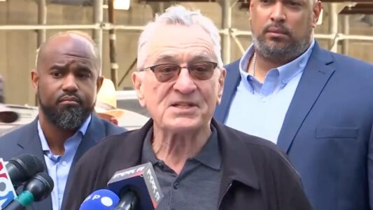 HOLLYWEIRD! De Niro Flips Out at Trump’s NYC Trial