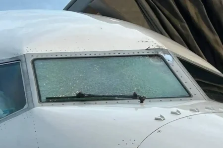 High-Altitude Horrors: Mystery object that shattered windshield of United Airlines flight 36,000 feet over Utah revealed