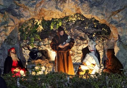Wanted Criminal Migrant Caught Posing as Statue in Nativity Scene