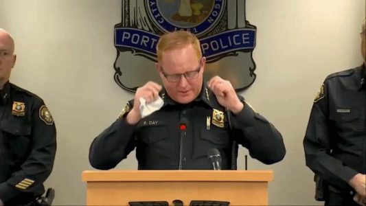 Bizarre: Tearful Portland Police Chief Hesitant to Say Shooting Victims Had Ties to Tren de Aragua