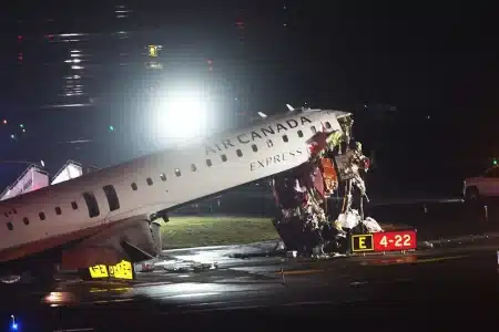LaGuardia plane crash air traffic control audio reveals frantic call for truck to 'stop, stop, stop'