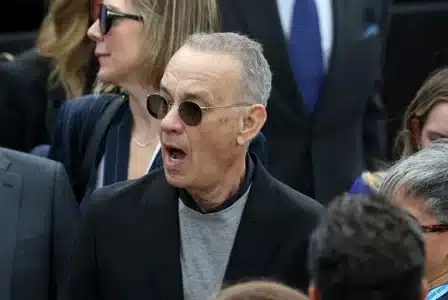 Tom Hanks Roasts MS NOW’s Ratings Live: ‘What Can I Do for the 800 Watching?’